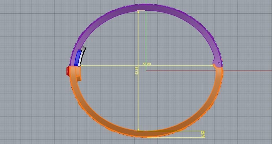 Bracelet N011541 3D print model_7