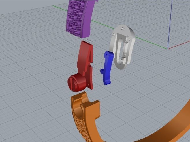 Bracelet N011541 3D print model_5