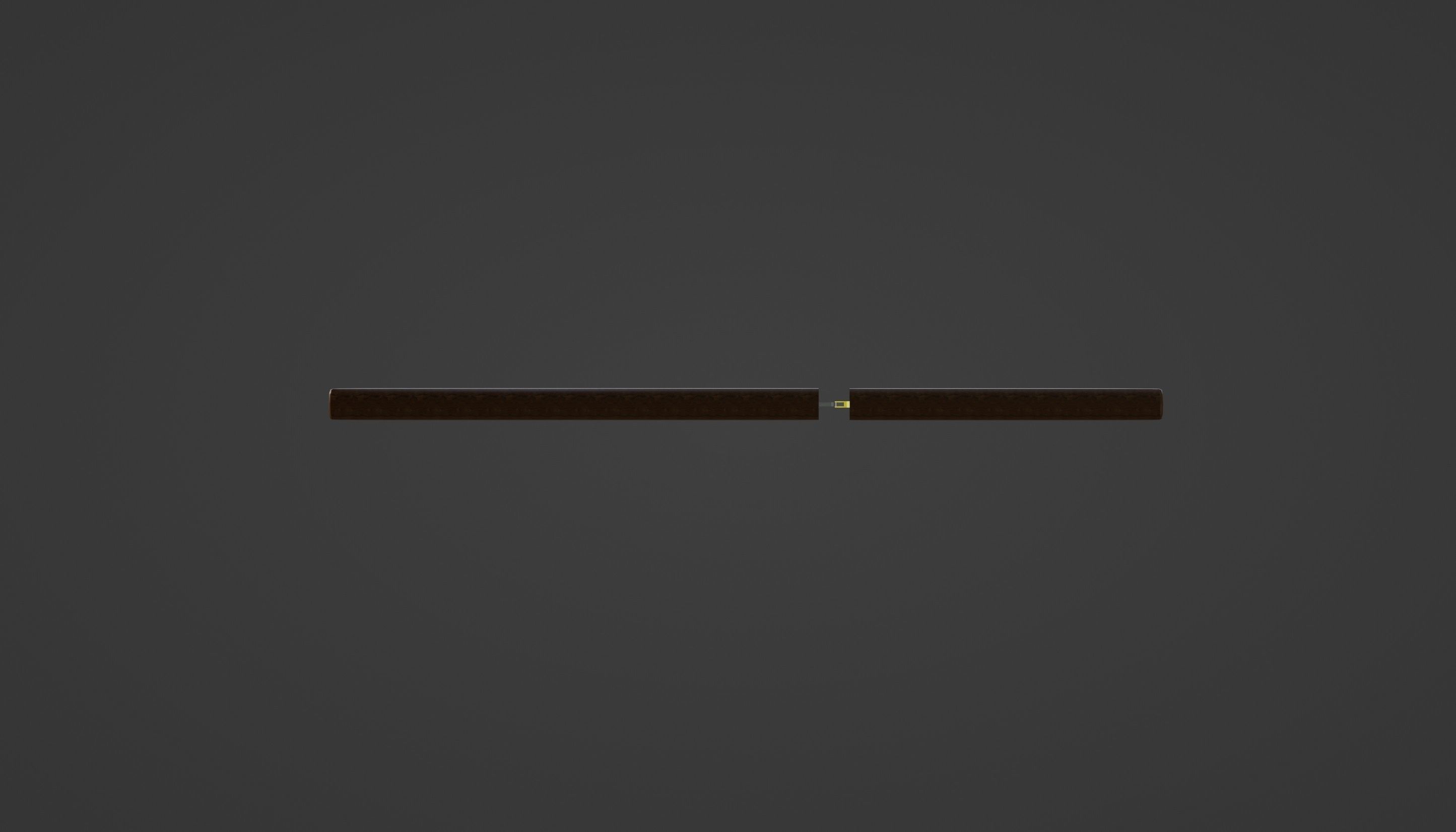 Ninja short sword 3D model_3