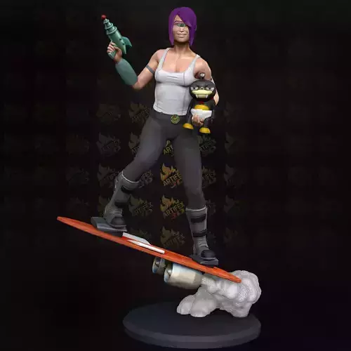 Turanga Leela Futurama 3D print model