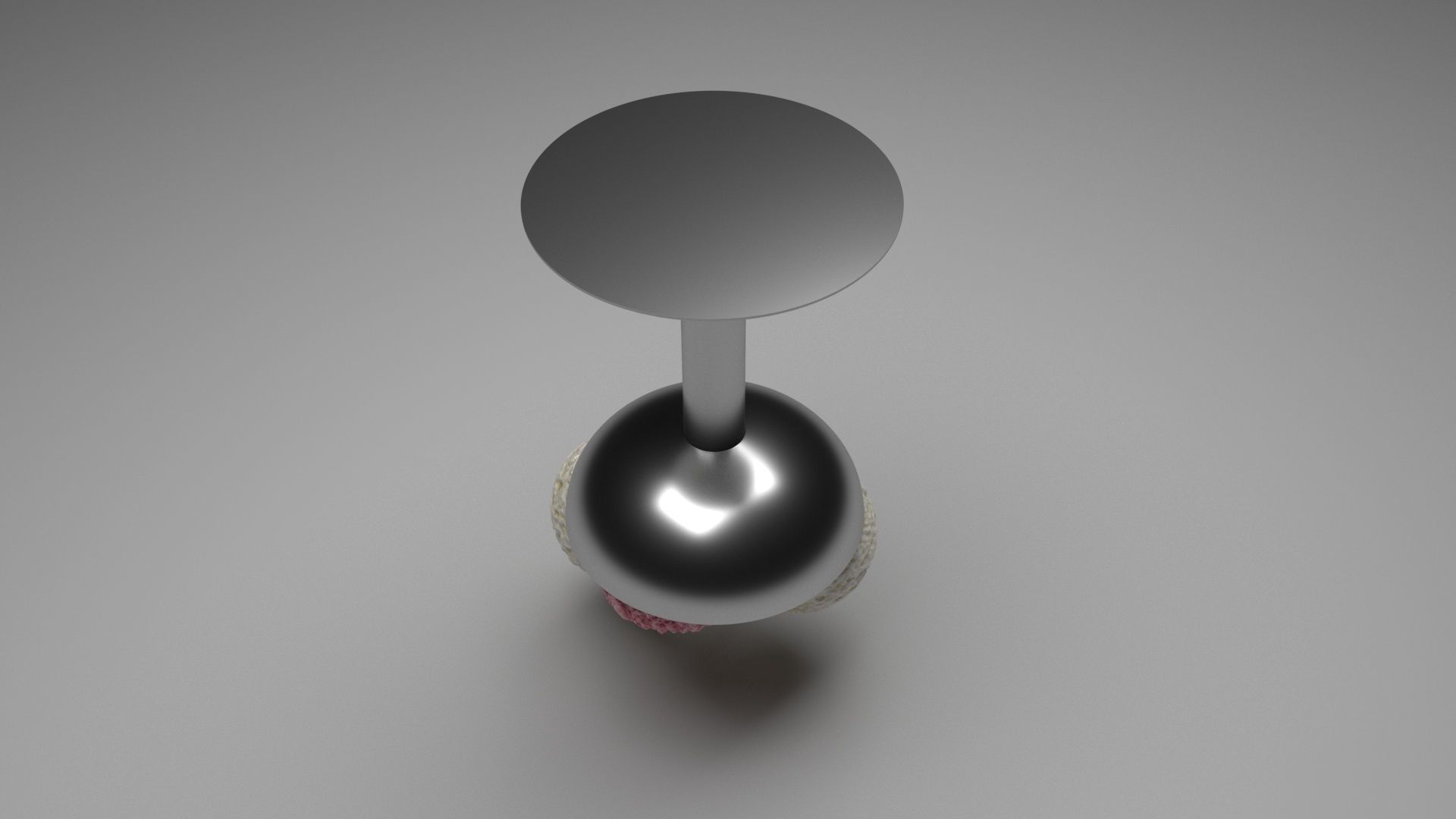 Ice Creams In Ice Cream Bowl 3D model_6