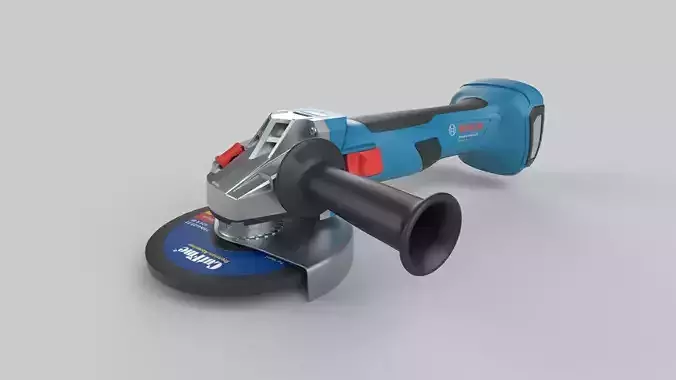 Angle Grinder 3D model