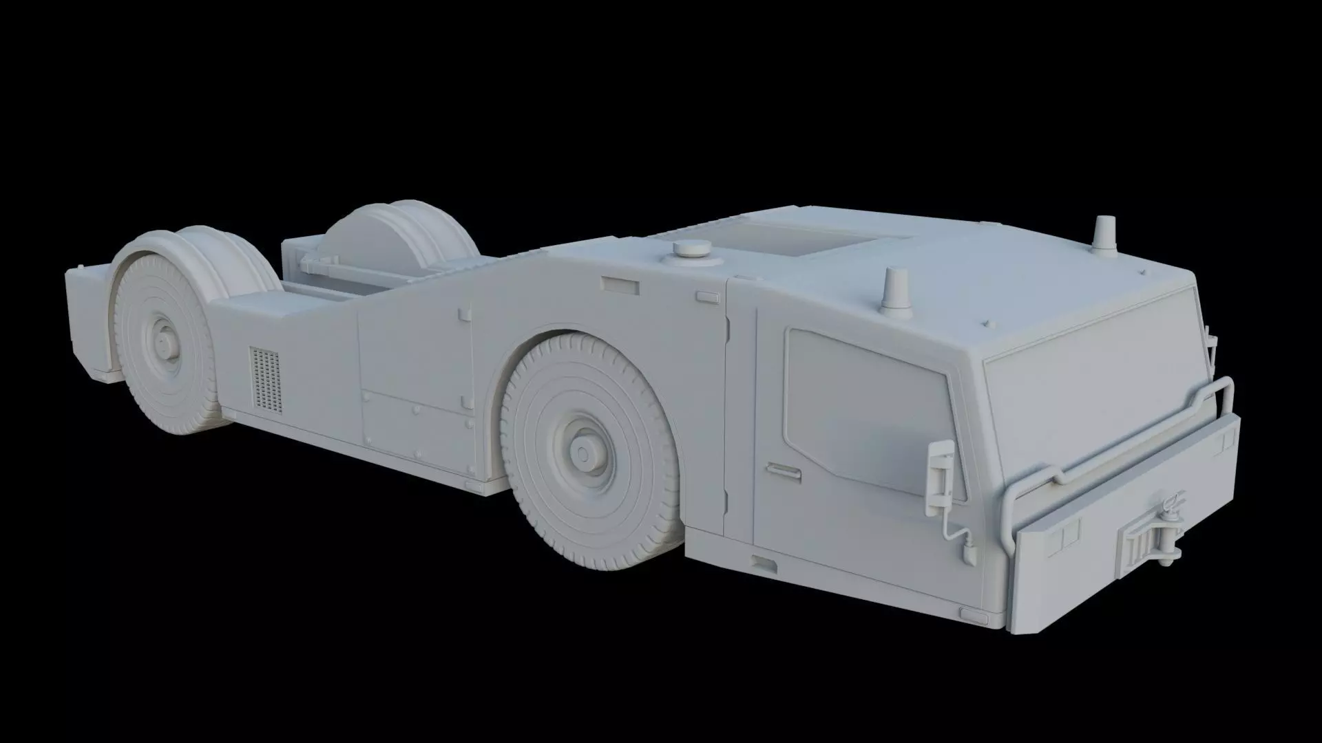 Airport Truck 3D model