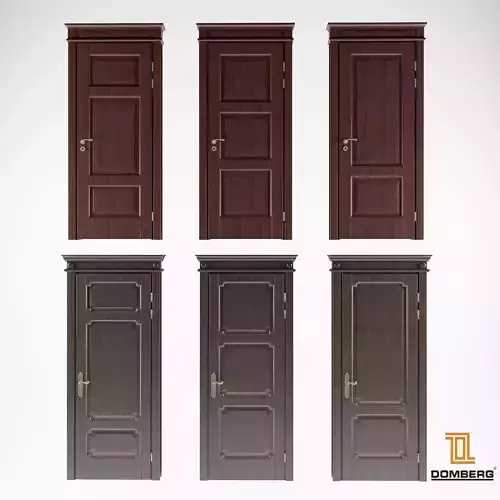 Classic collection Domberg walnut 3D model