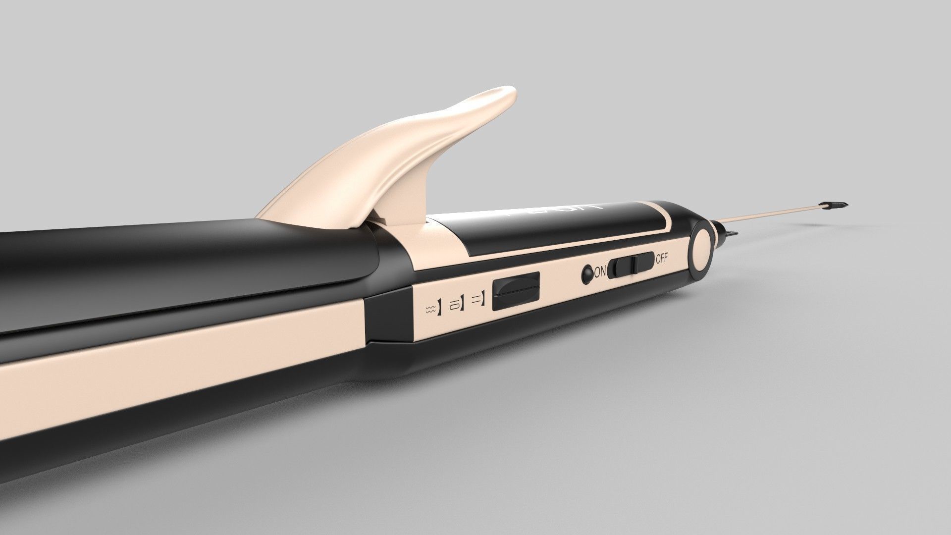 Hair Straightener 3D model_3
