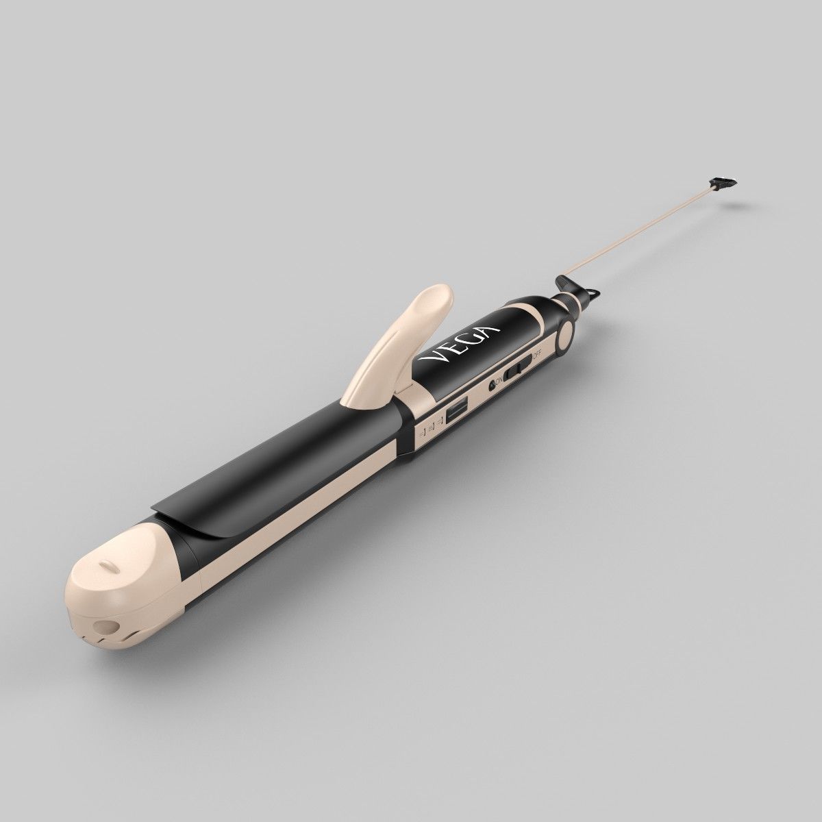 Hair Straightener 3D model_5
