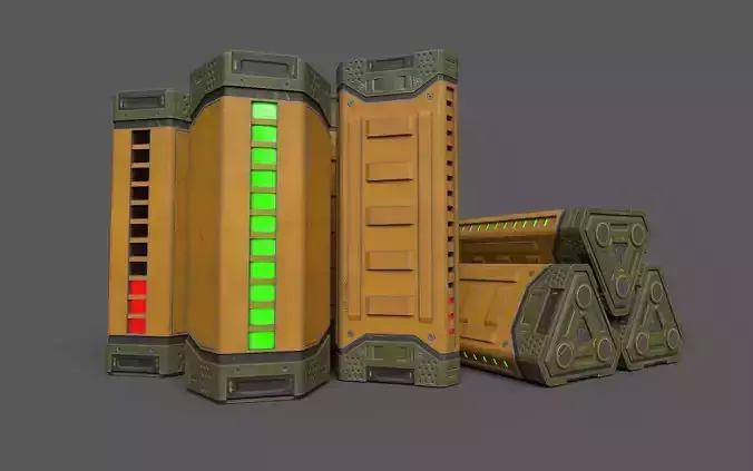 Sci-Fi Power Battery