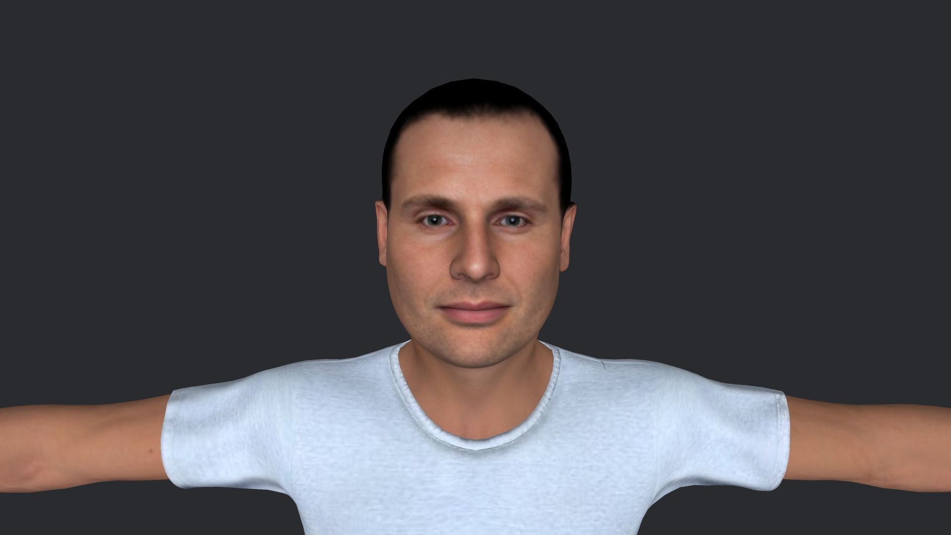 Robert Abela Hyper Realistic Full Body Rigged Character 3D model_2