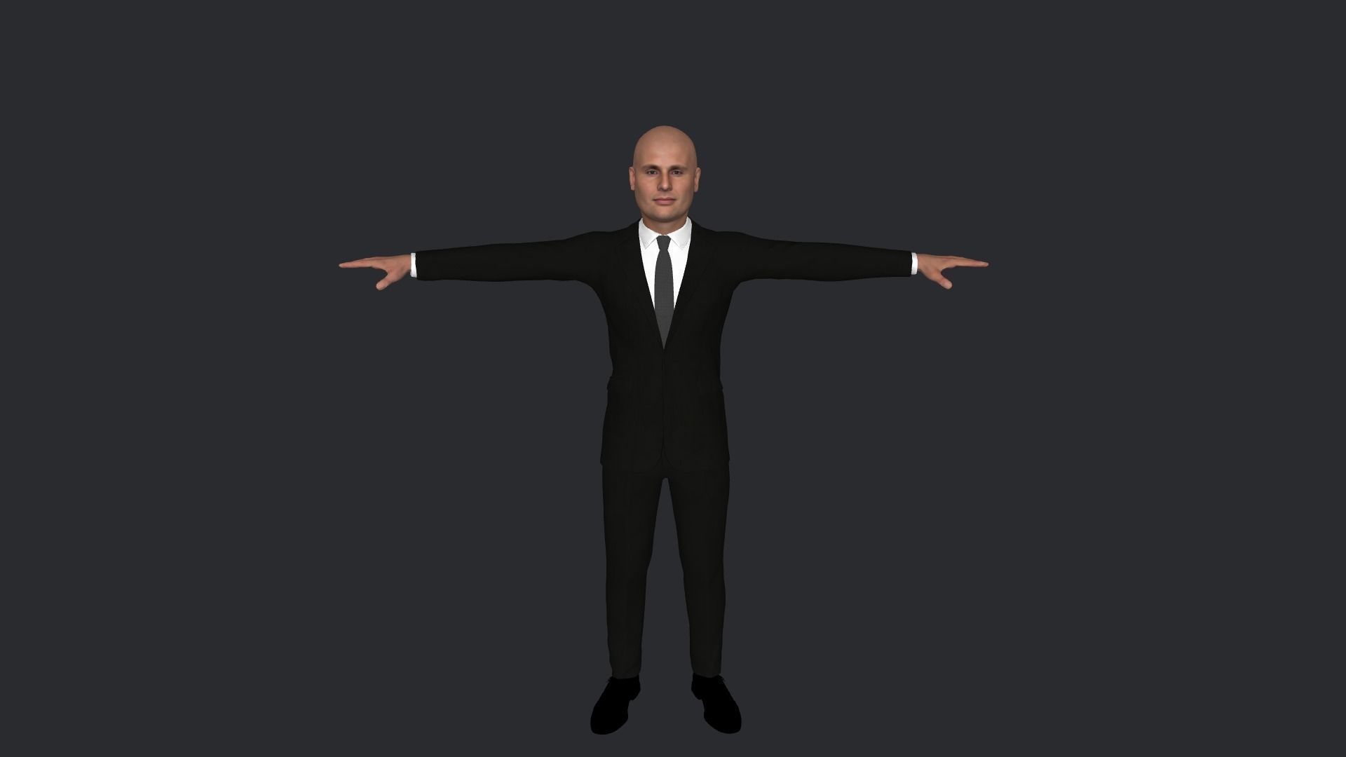 Robert Abela Hyper Realistic Full Body Rigged Character 3D model_20