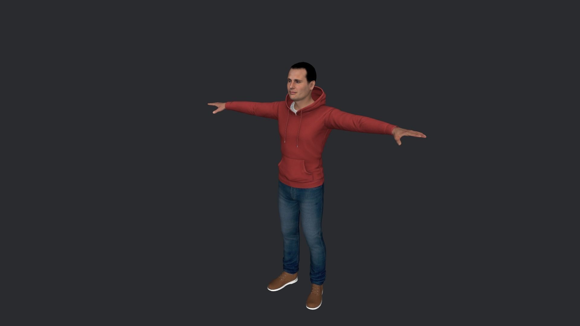 Robert Abela Hyper Realistic Full Body Rigged Character 3D model_10