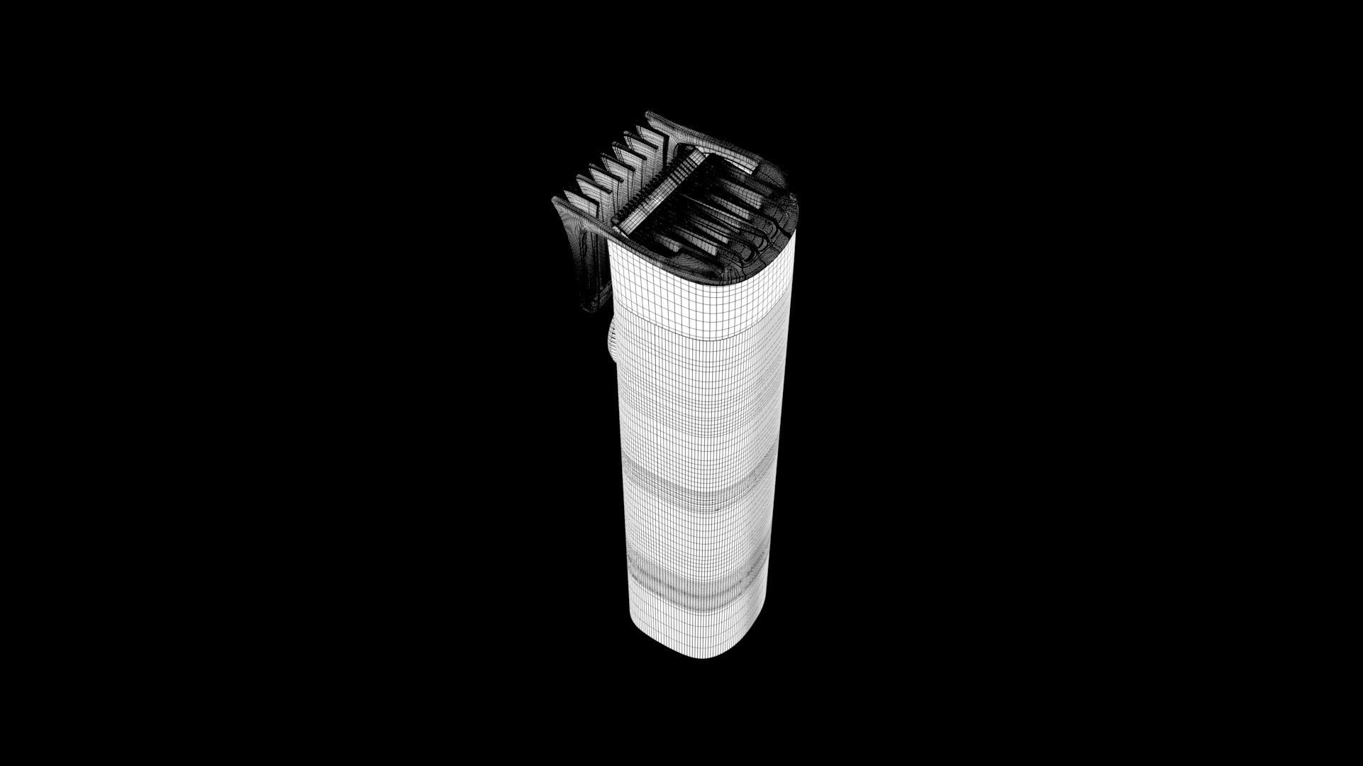 Trimmer Low-poly 3D model_6