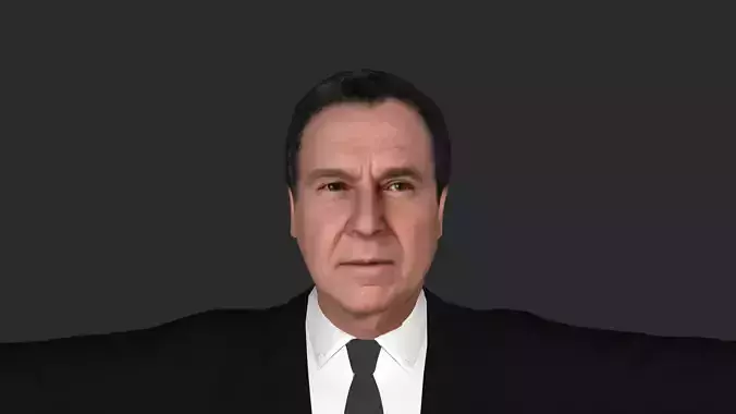 Ronald Reagan Hyper Realistic Full Body Rigged Character