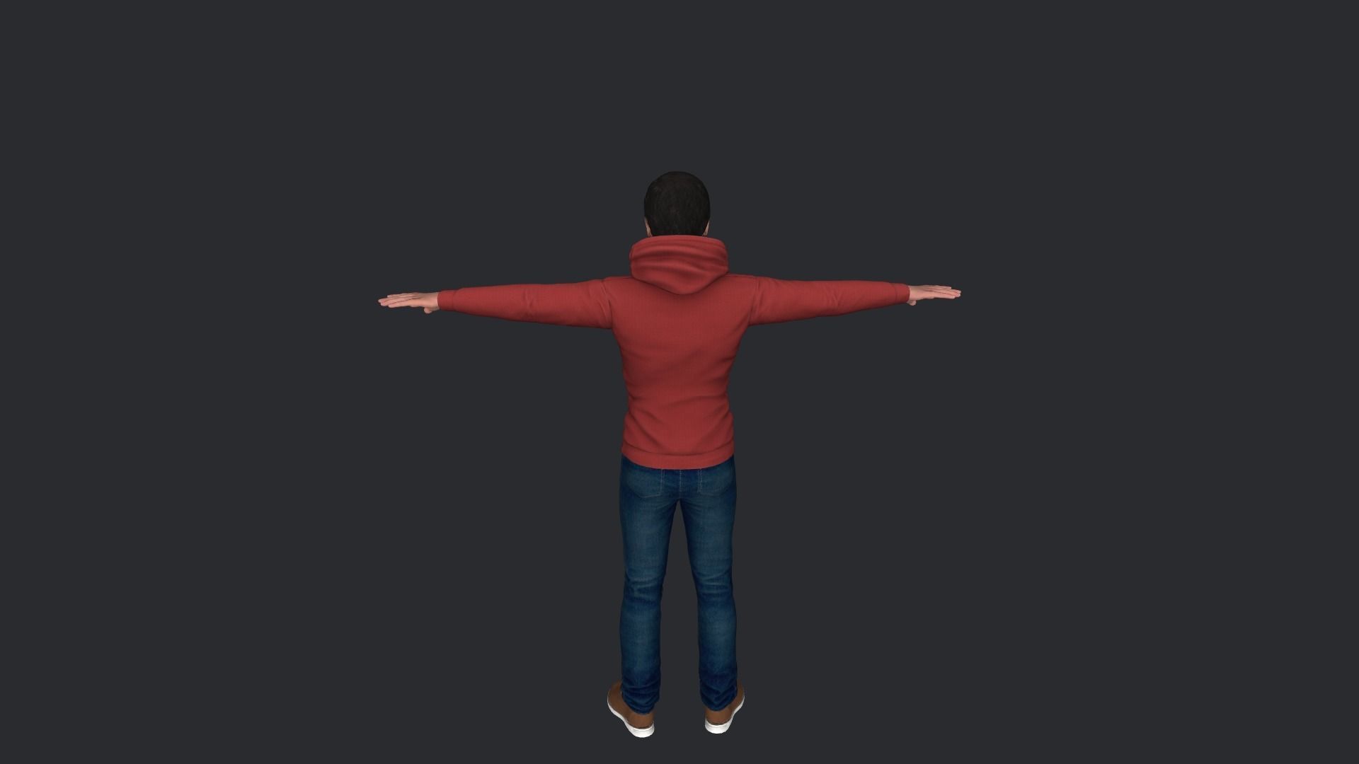 Ronald Reagan Hyper Realistic Full Body Rigged Character 3D model_15
