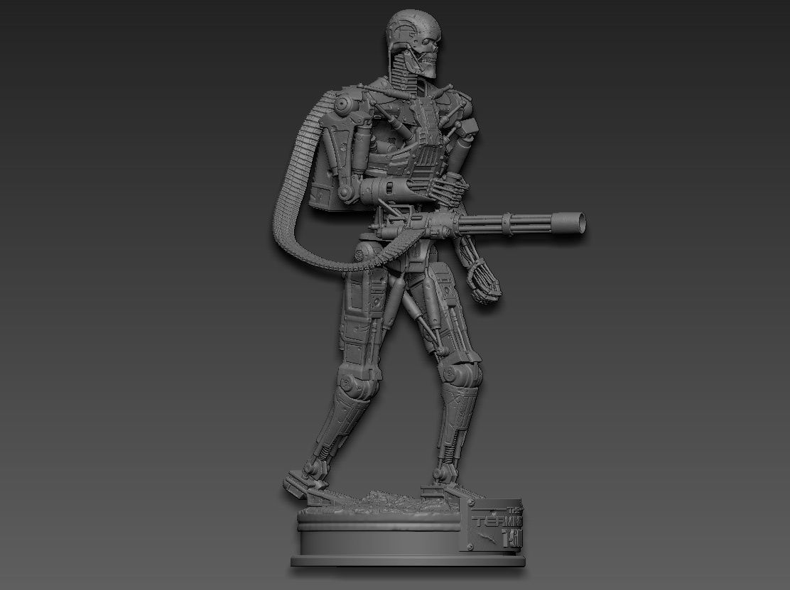 Terminator T-600 3D print model_8