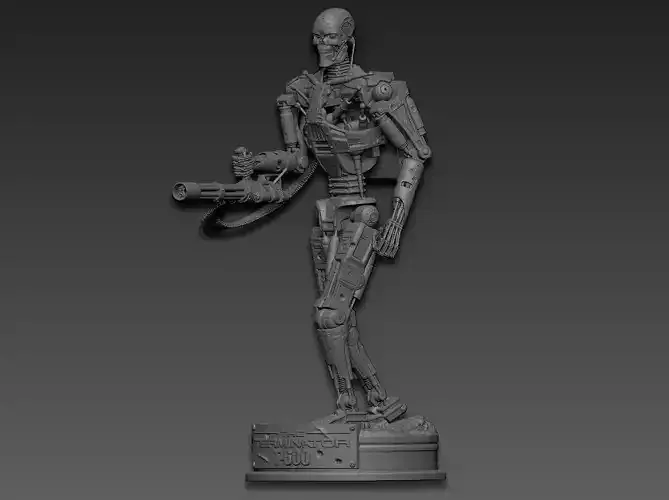 Terminator T-600 3D print model