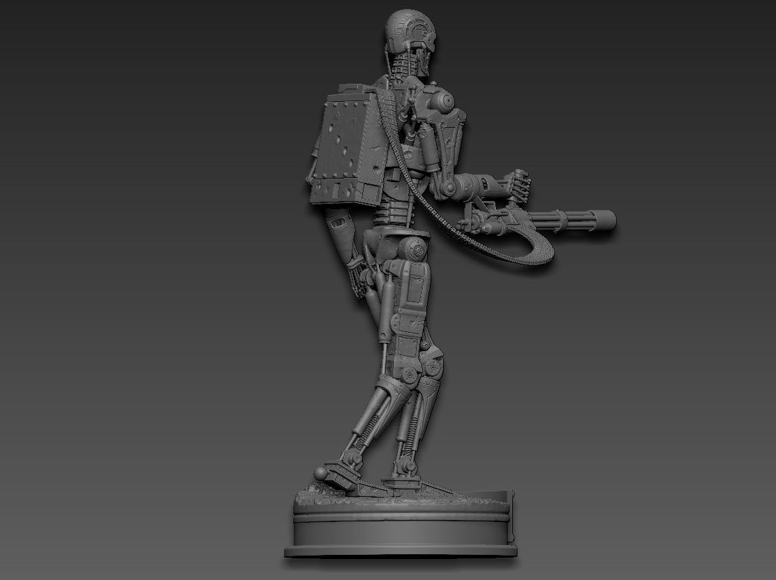 Terminator T-600 3D print model_6