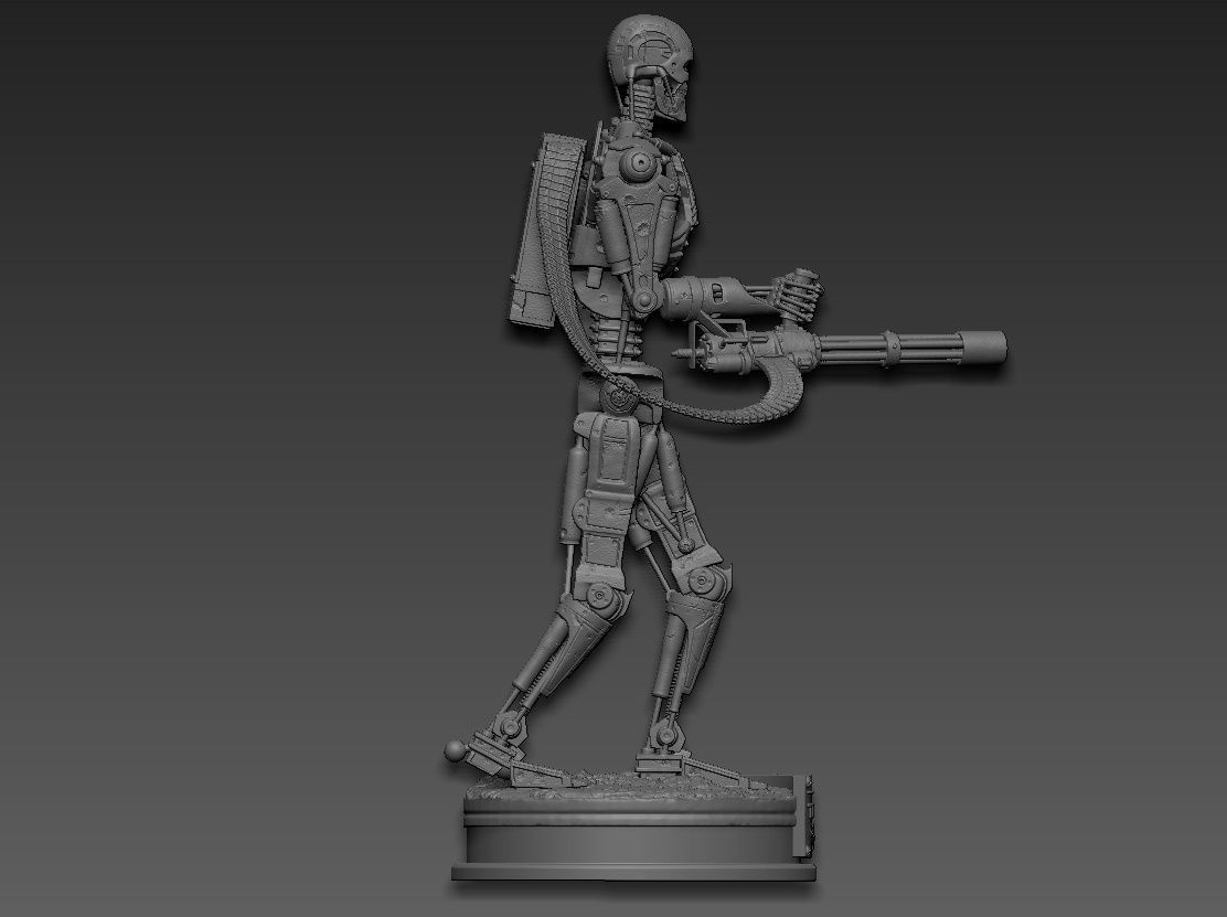 Terminator T-600 3D print model_7