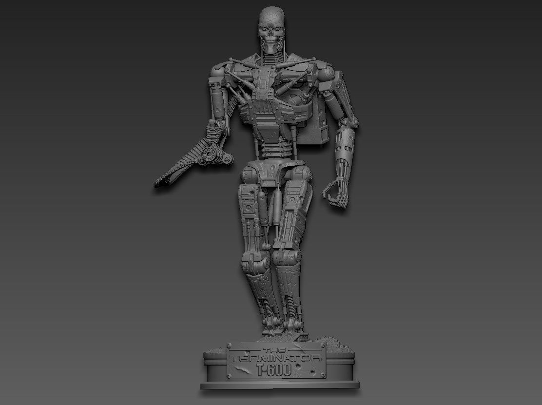 Terminator T-600 3D print model_10