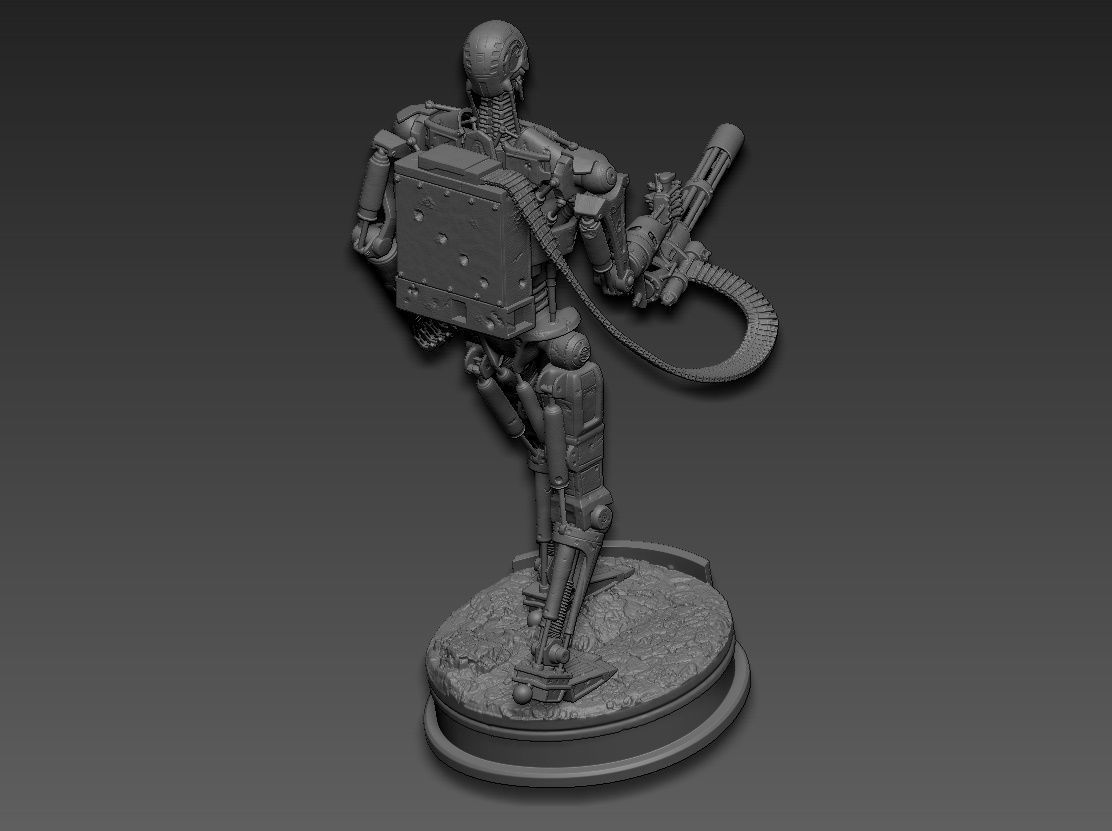 Terminator T-600 3D print model_14