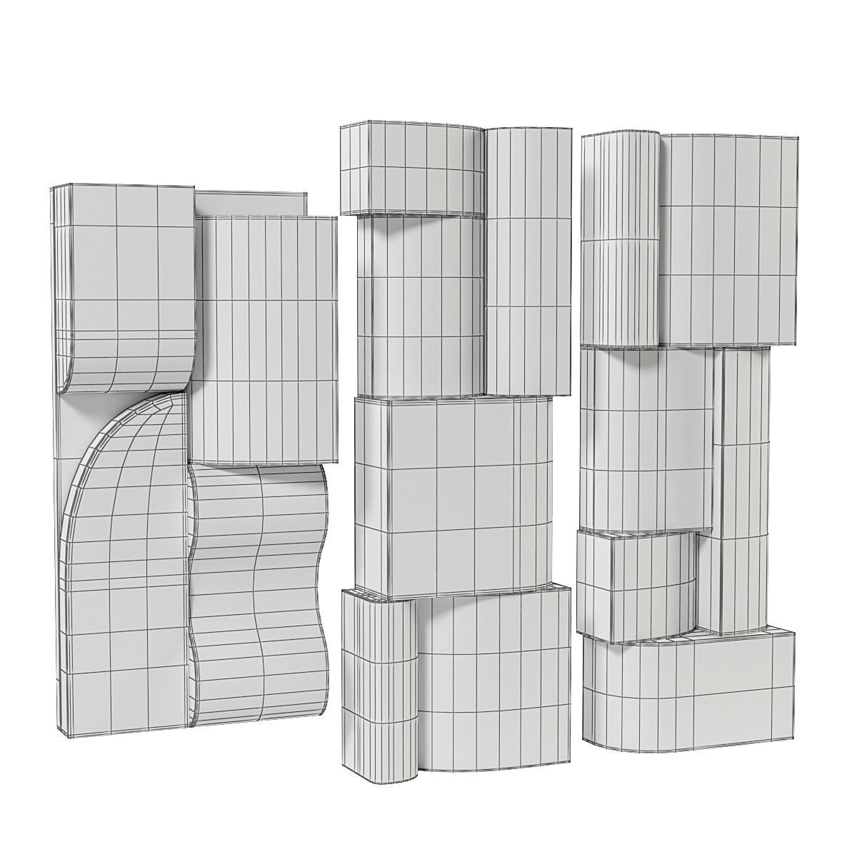 Paul Bik relief  2 3D model_6