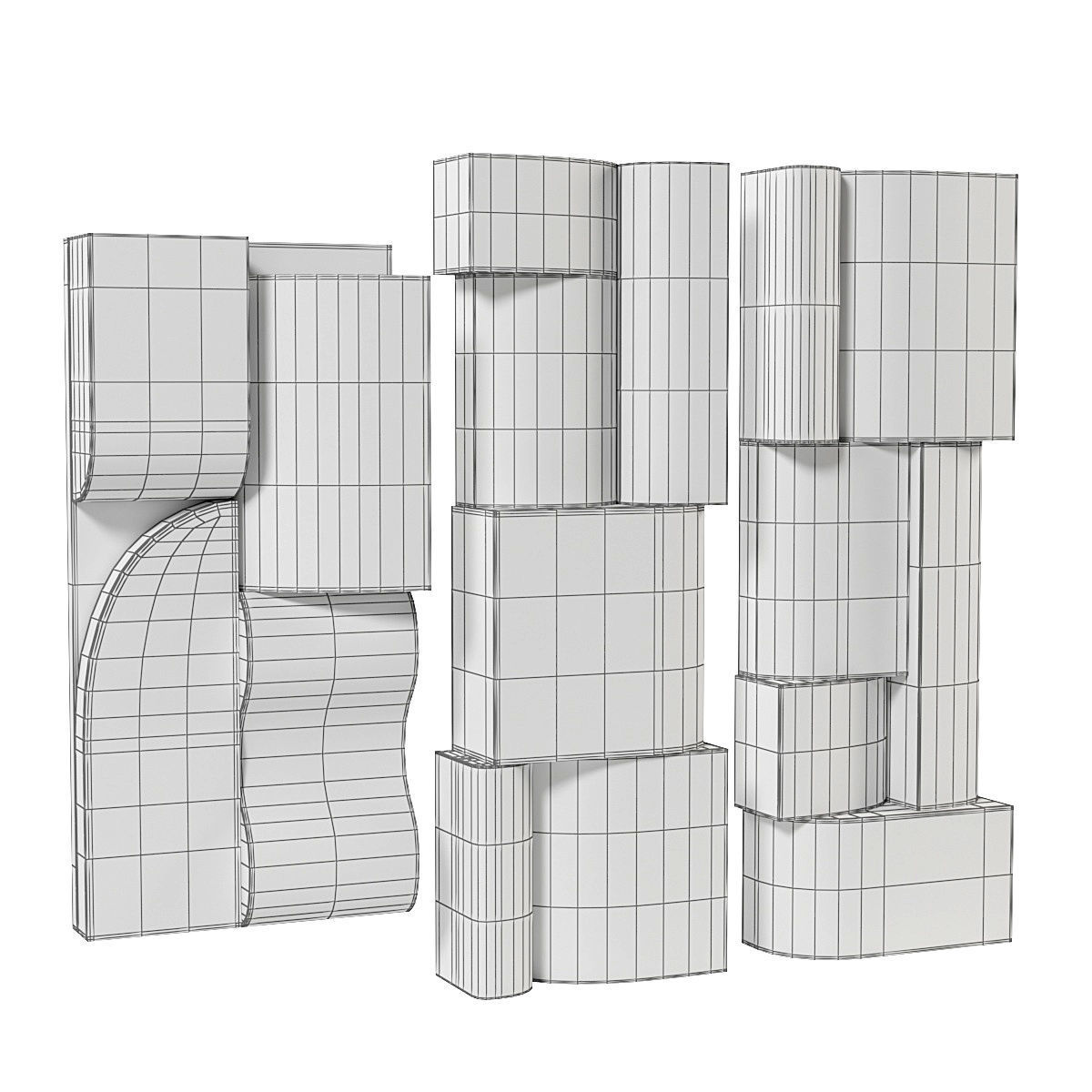 Paul Bik relief  2 3D model_5