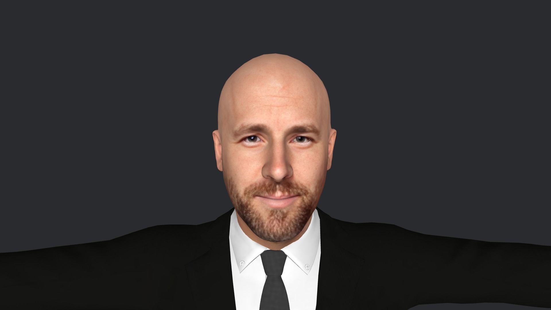 RYAN REYNOLDS Hyper Realistic Full Body Rigged Character 3D model_18