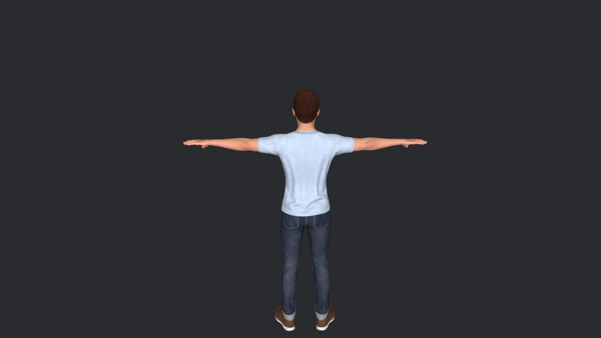 RYAN REYNOLDS Hyper Realistic Full Body Rigged Character 3D model_6