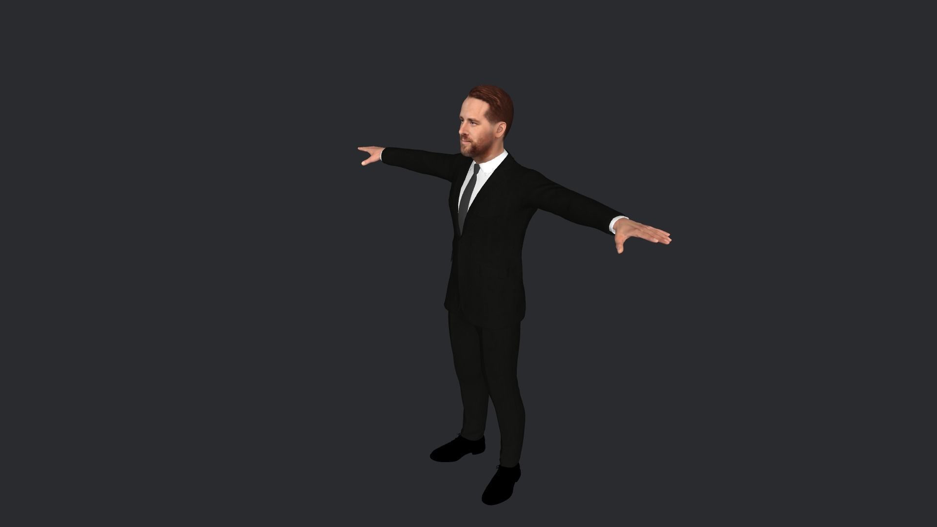 RYAN REYNOLDS Hyper Realistic Full Body Rigged Character 3D model_23