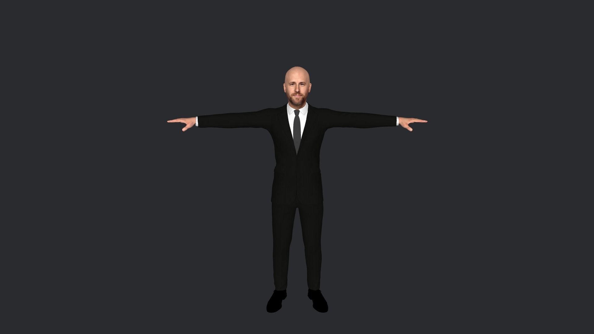 RYAN REYNOLDS Hyper Realistic Full Body Rigged Character 3D model_21