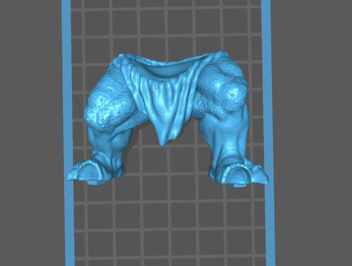 Troll of Moria Modular Giant Monster The lord of the ring 3D print model_6