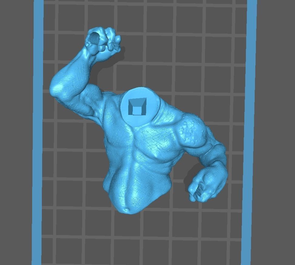 Troll of Moria Modular Giant Monster The lord of the ring 3D print model_3