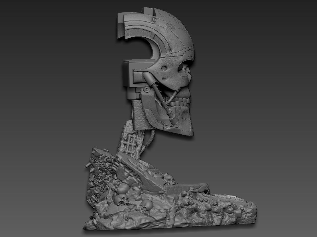 Terminator T-600- Replica 3D print model_17