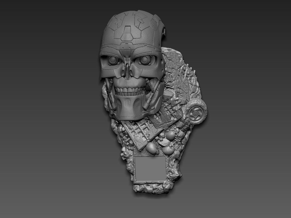 Terminator T-600- Replica 3D print model_29