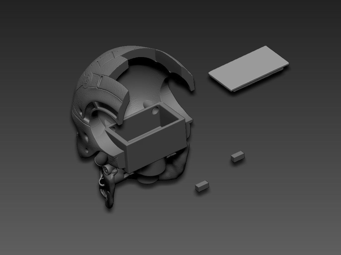 Terminator T-600- Replica 3D print model_43