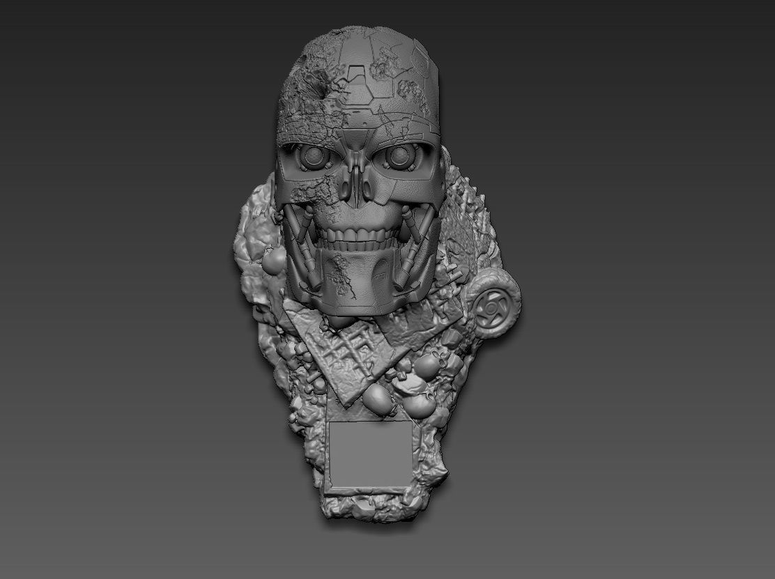 Terminator T-600- Replica 3D print model_34