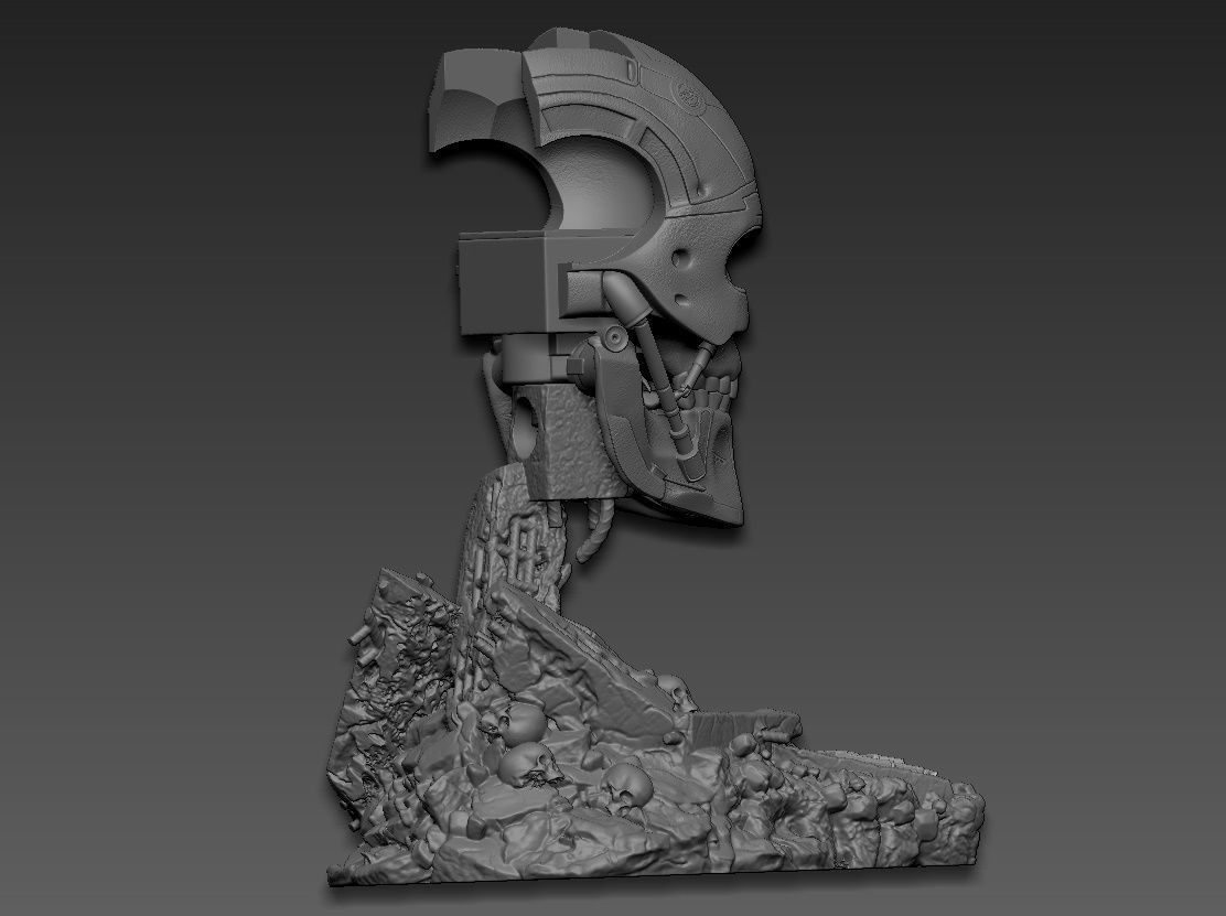 Terminator T-600- Replica 3D print model_16