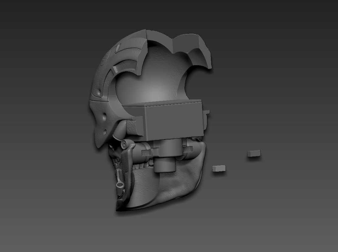 Terminator T-600- Replica 3D print model_42