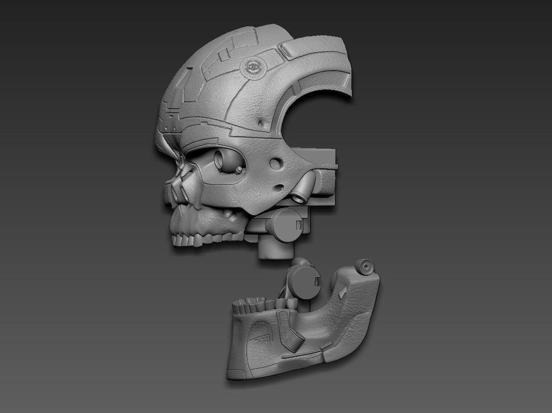 Terminator T-600- Replica 3D print model_44