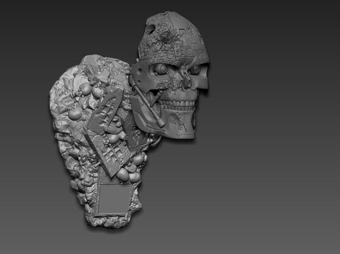 Terminator T-600- Replica 3D print model_35