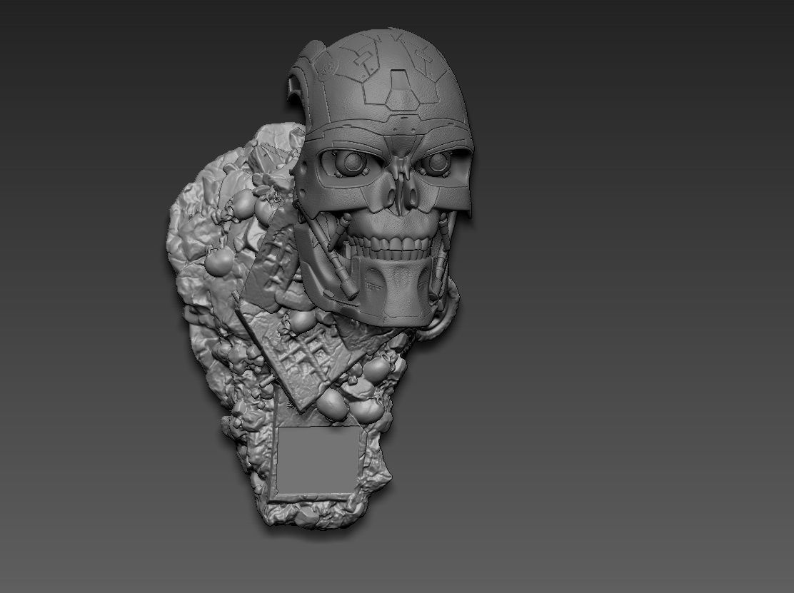 Terminator T-600- Replica 3D print model_30