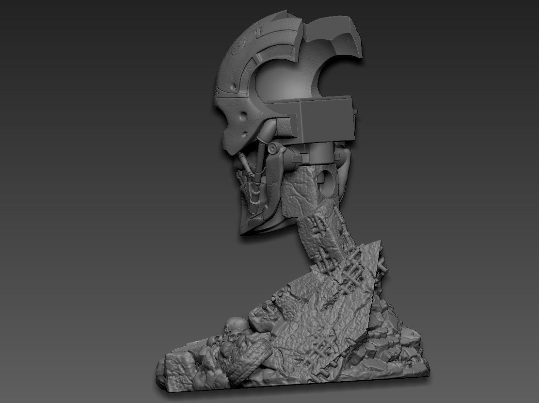 Terminator T-600- Replica 3D print model_10