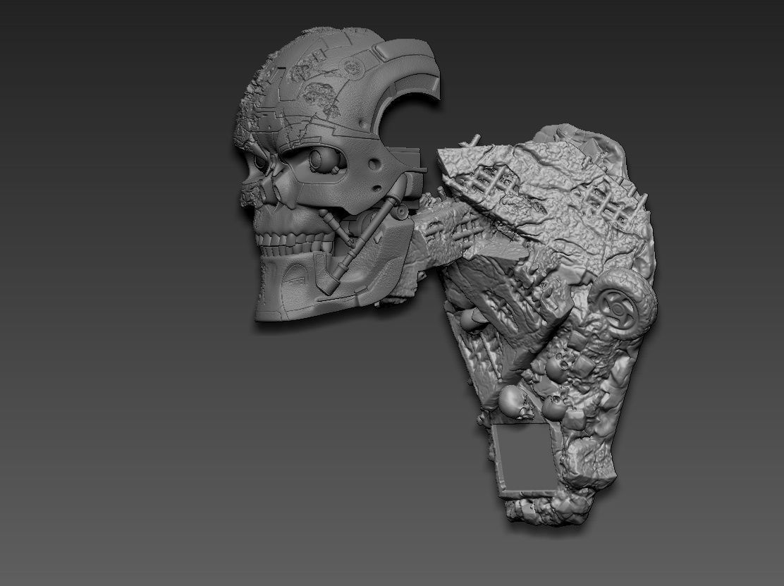 Terminator T-600- Replica 3D print model_32