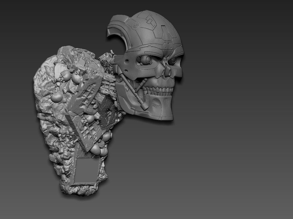 Terminator T-600- Replica 3D print model_31