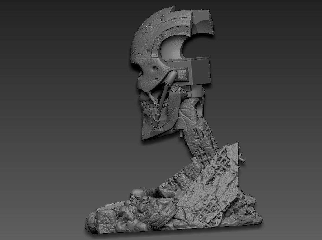 Terminator T-600- Replica 3D print model_9