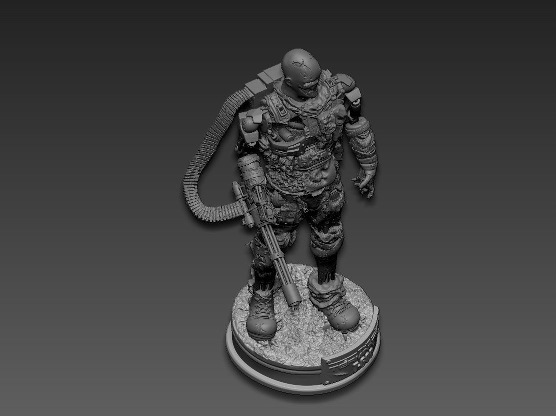 Terminator T-600 Replica V2 3D print model_18