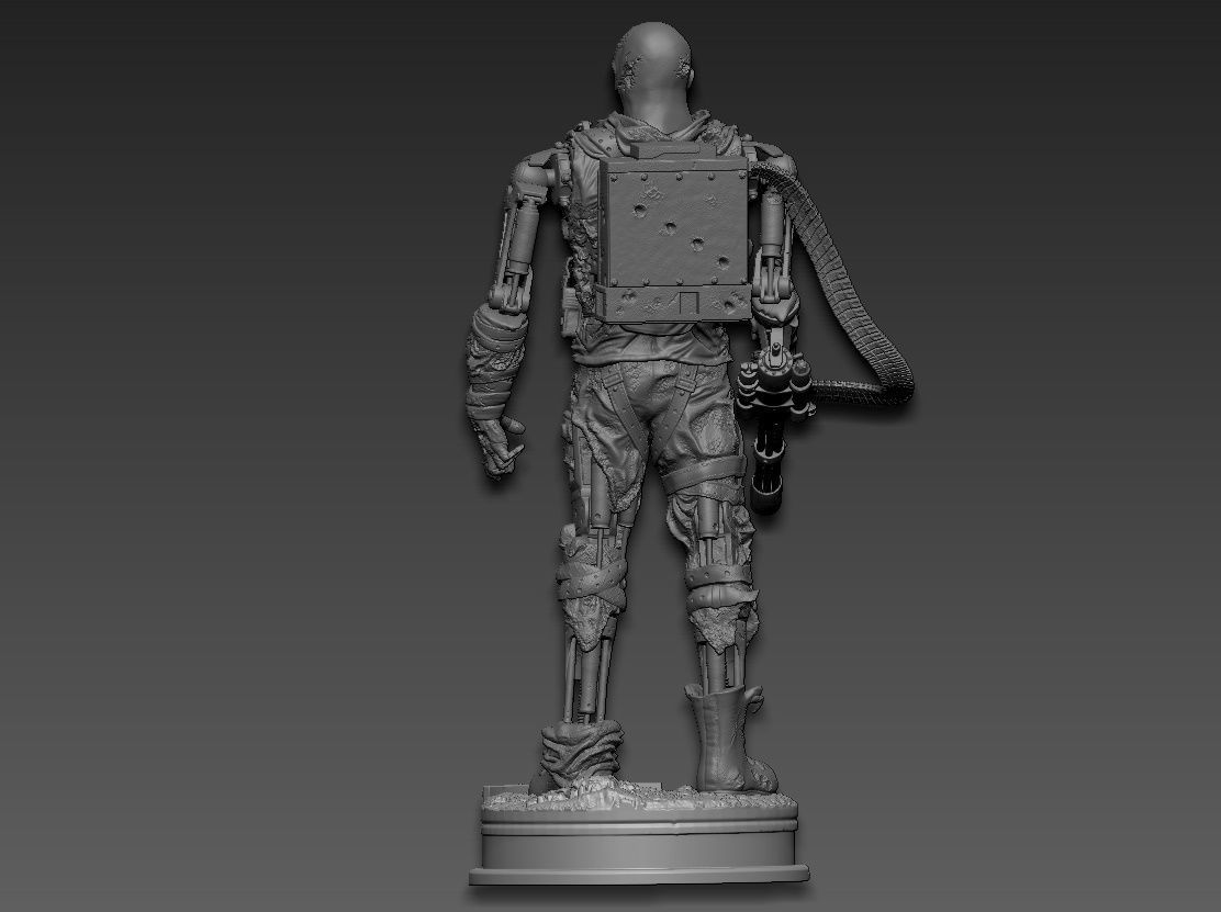 Terminator T-600 Replica V2 3D print model_7