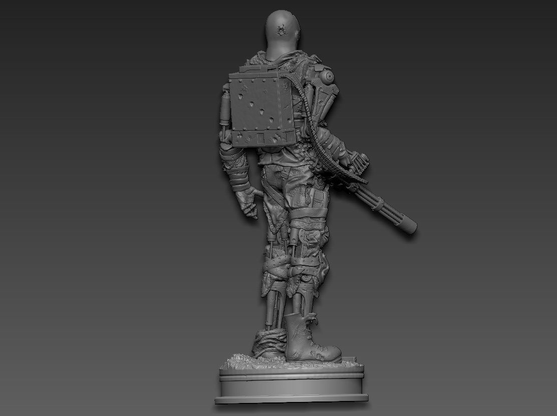 Terminator T-600 Replica V2 3D print model_9