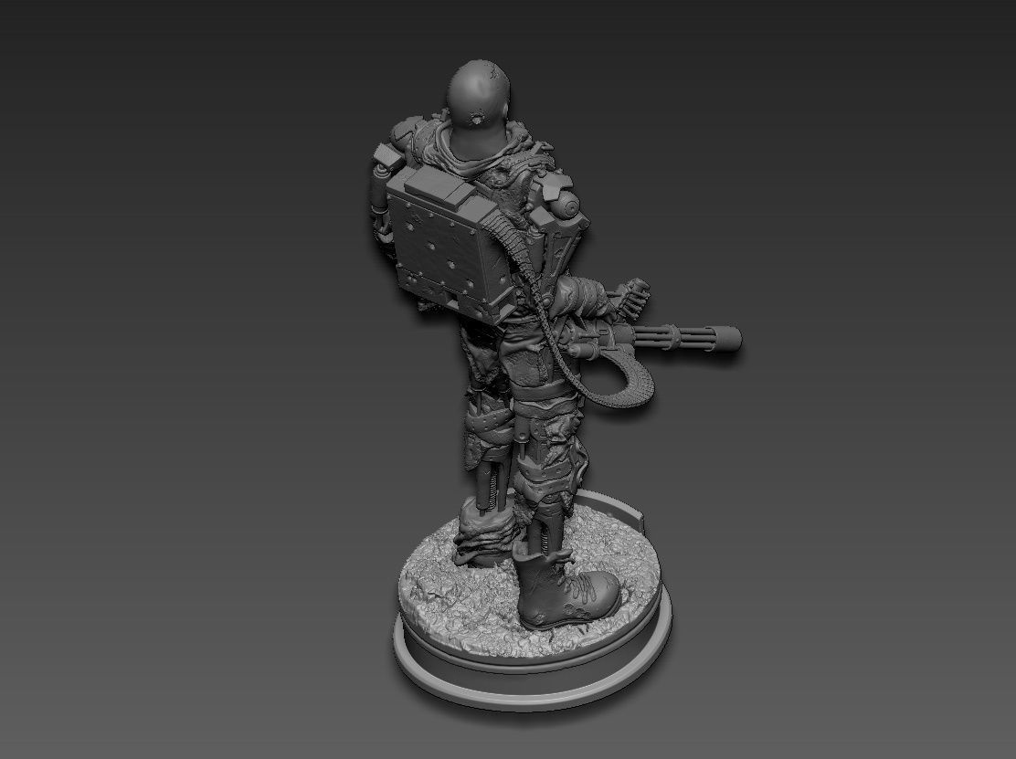 Terminator T-600 Replica V2 3D print model_21