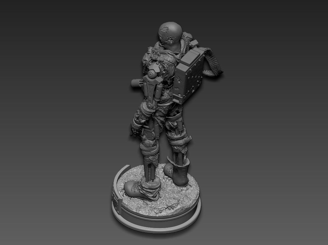 Terminator T-600 Replica V2 3D print model_20