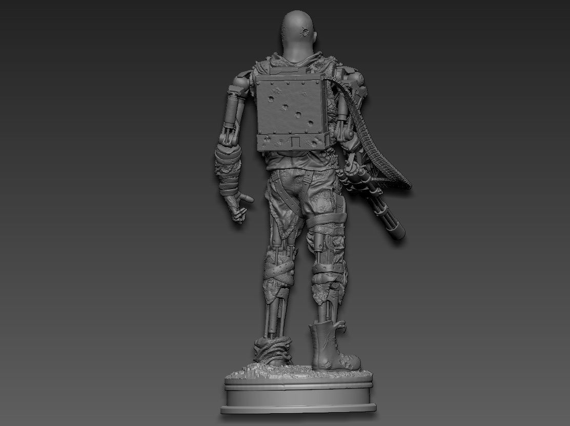Terminator T-600 Replica V2 3D print model_8
